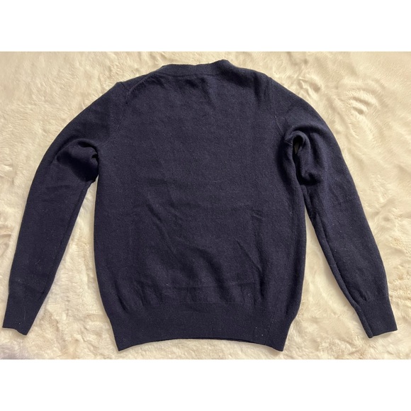 J.CREW, FOX NAVY BLUE SWEATER, WOMEN, SMALL - Picture 3 of 6
